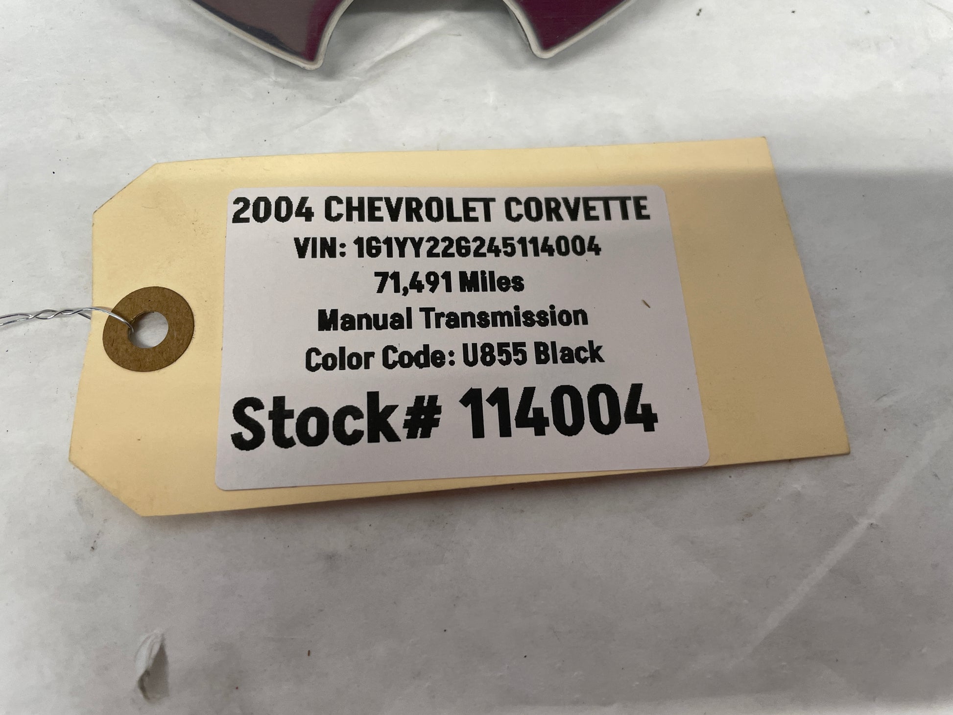 2004 Chevy C5 Corvette Wheel Center Cap OEM - Day's Parts Yard