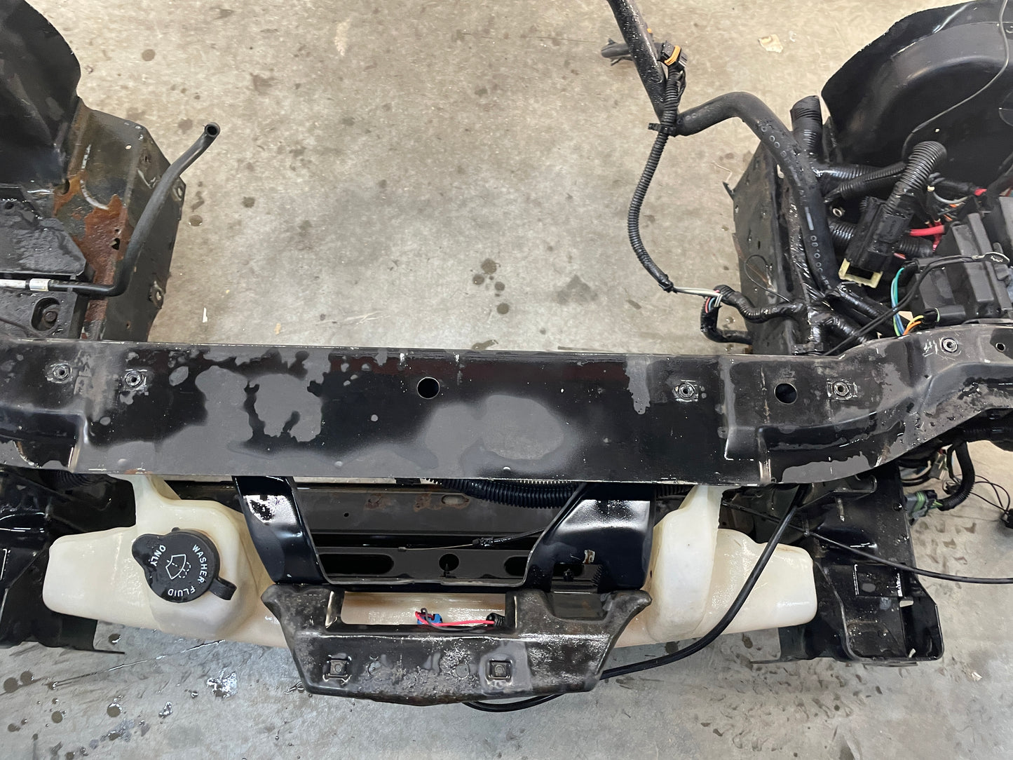 2001 Pontiac Trans AM WS6 Radiator Core Support Reinforcement Bracket Frame Brace OEM - Day's Parts Yard