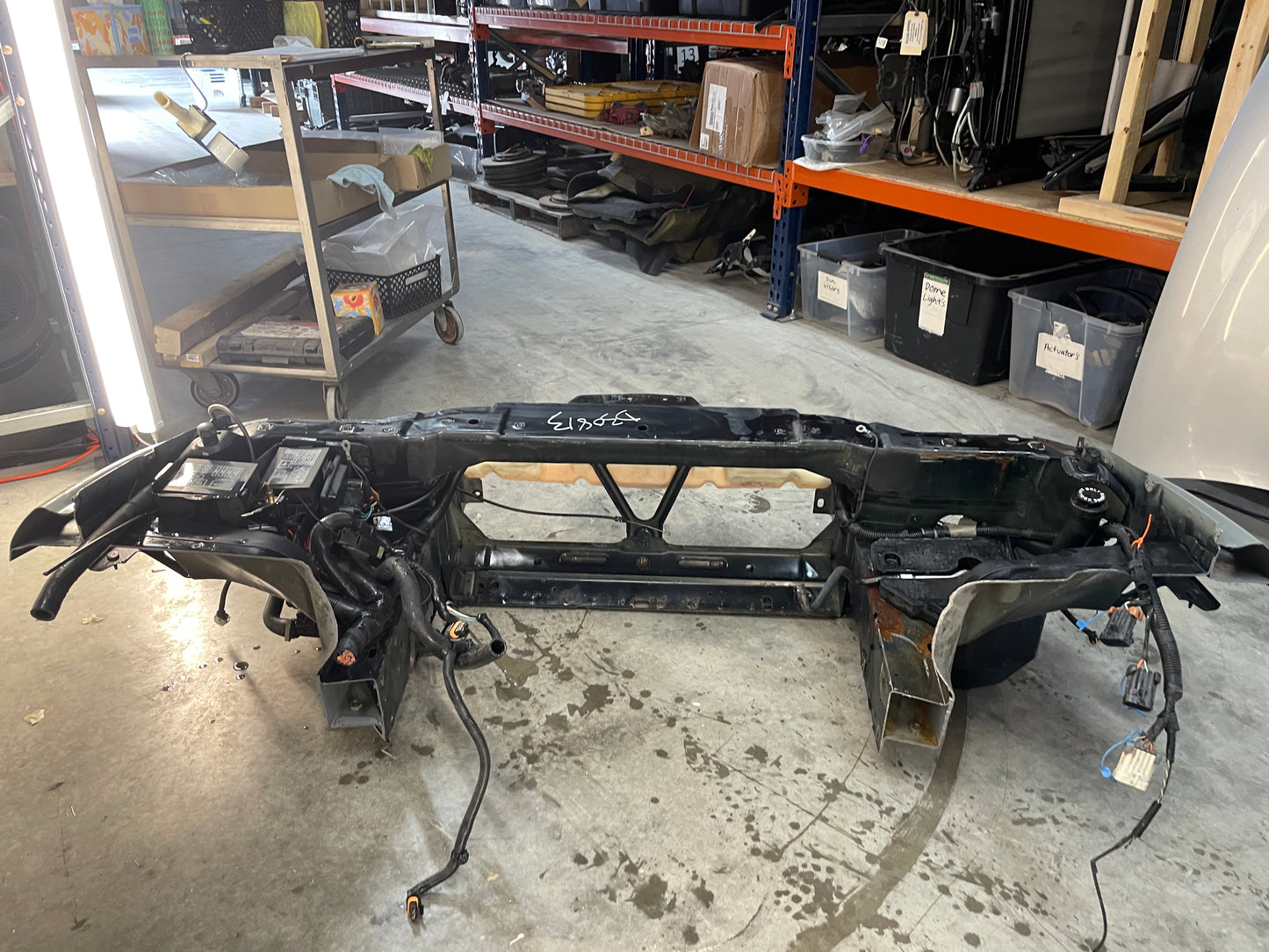 2001 Pontiac Trans AM WS6 Radiator Core Support Reinforcement Bracket Frame Brace OEM - Day's Parts Yard