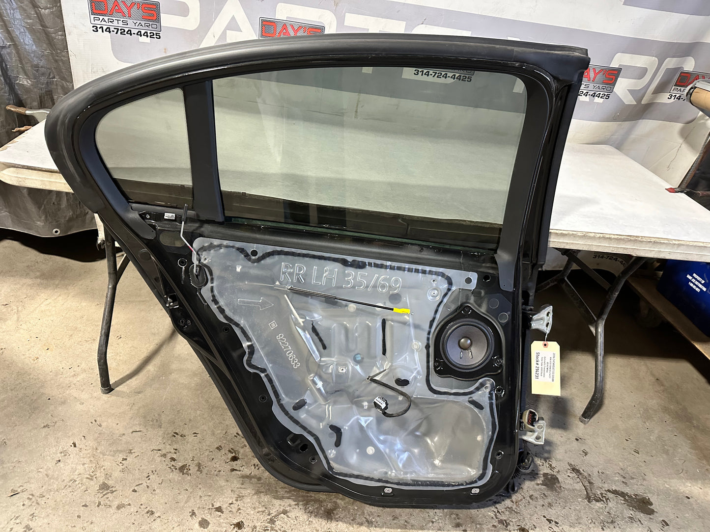2016 Chevy SS Sedan Rear LH Driver Exterior Door OEM