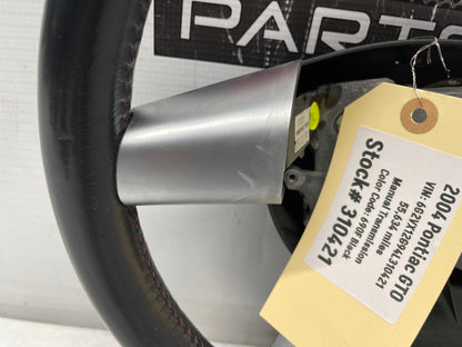 2004 Pontiac GTO Steering Wheel Red Stitching OEM - Day's Parts Yard