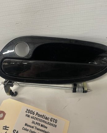 2006 Pontiac GTO LH Driver Exterior Door Handle OEM