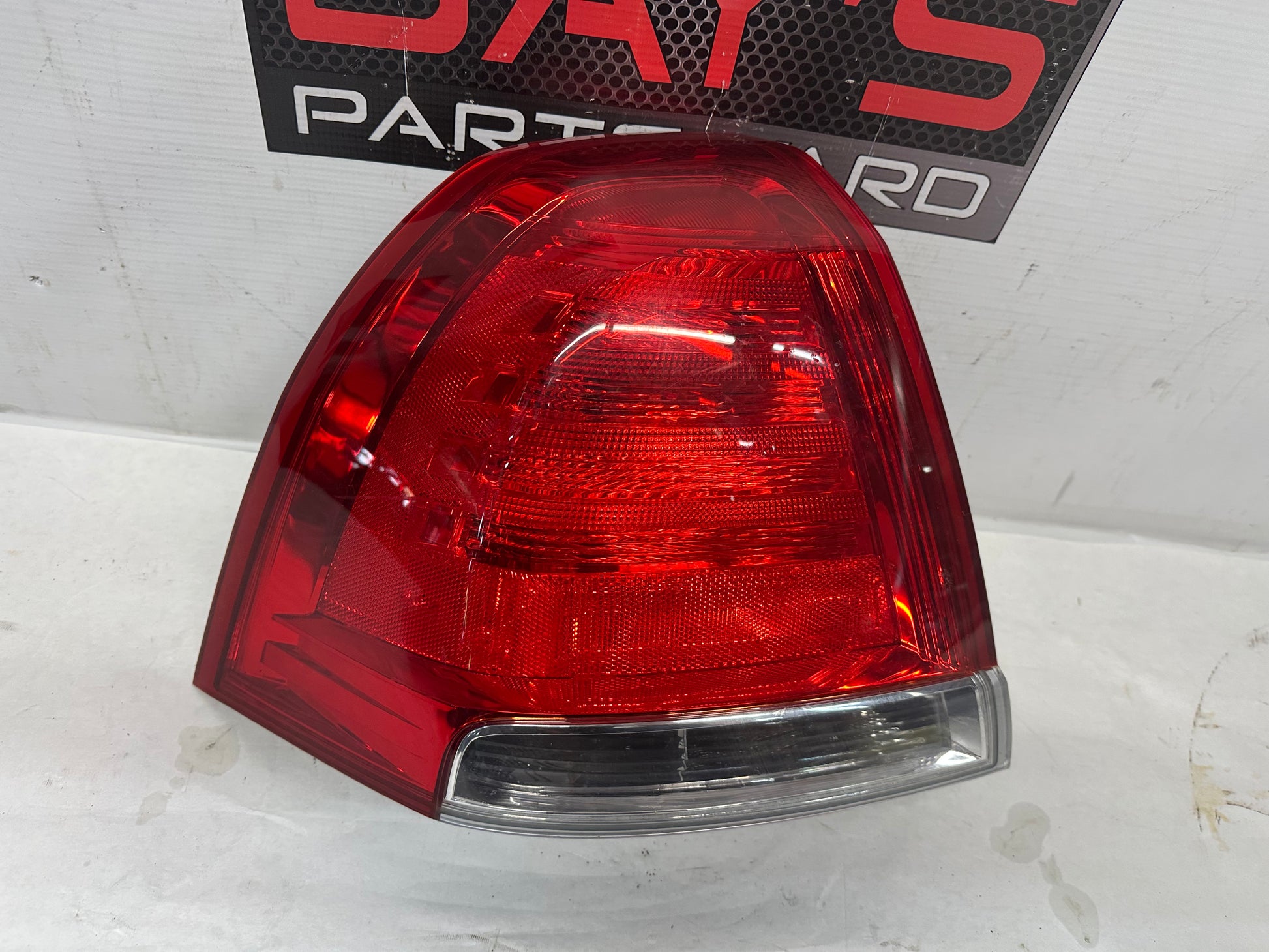 2014 Chevy Caprice PPV LH Driver Tail Light Taillight Lamp OEM - Day's Parts Yard