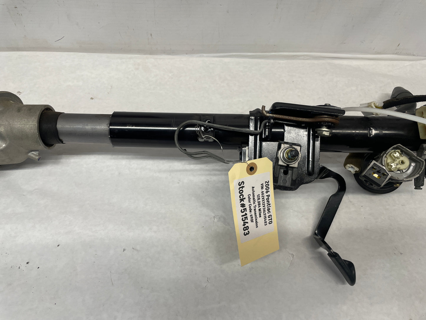 2006 Pontiac GTO Steering Column w/ Key OEM - Day's Parts Yard