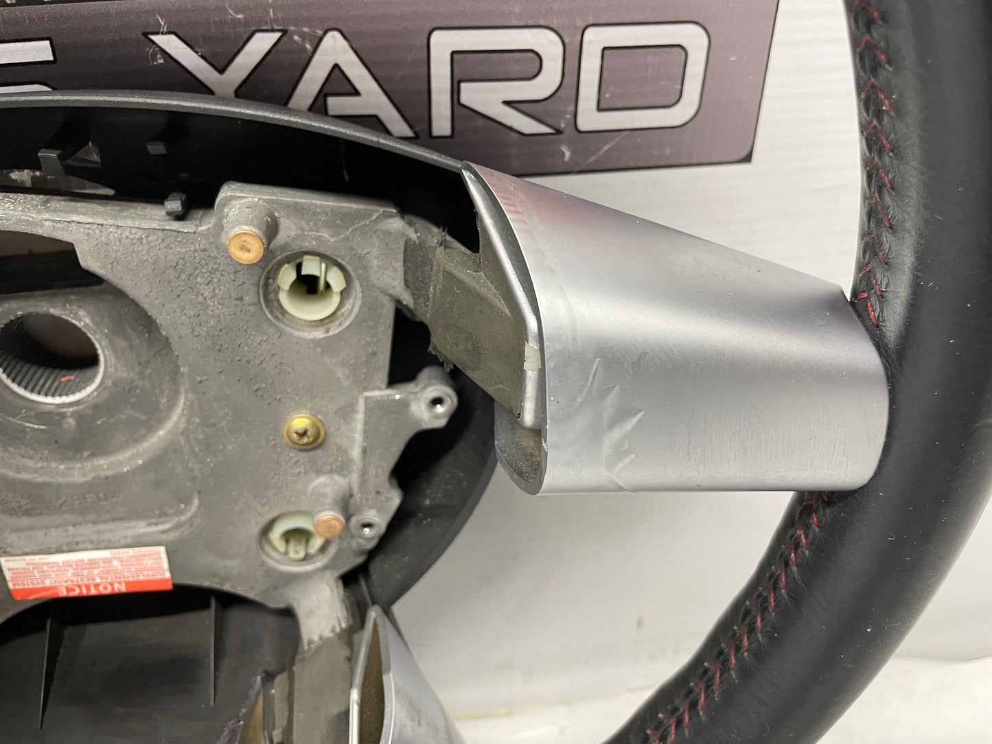 2004 Pontiac GTO Steering Wheel Red Stitching OEM - Day's Parts Yard