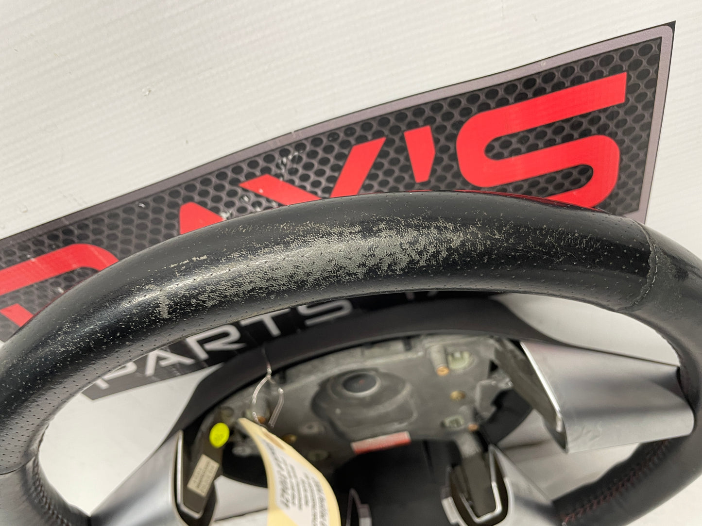 2004 Pontiac GTO Steering Wheel Red Stitching OEM - Day's Parts Yard