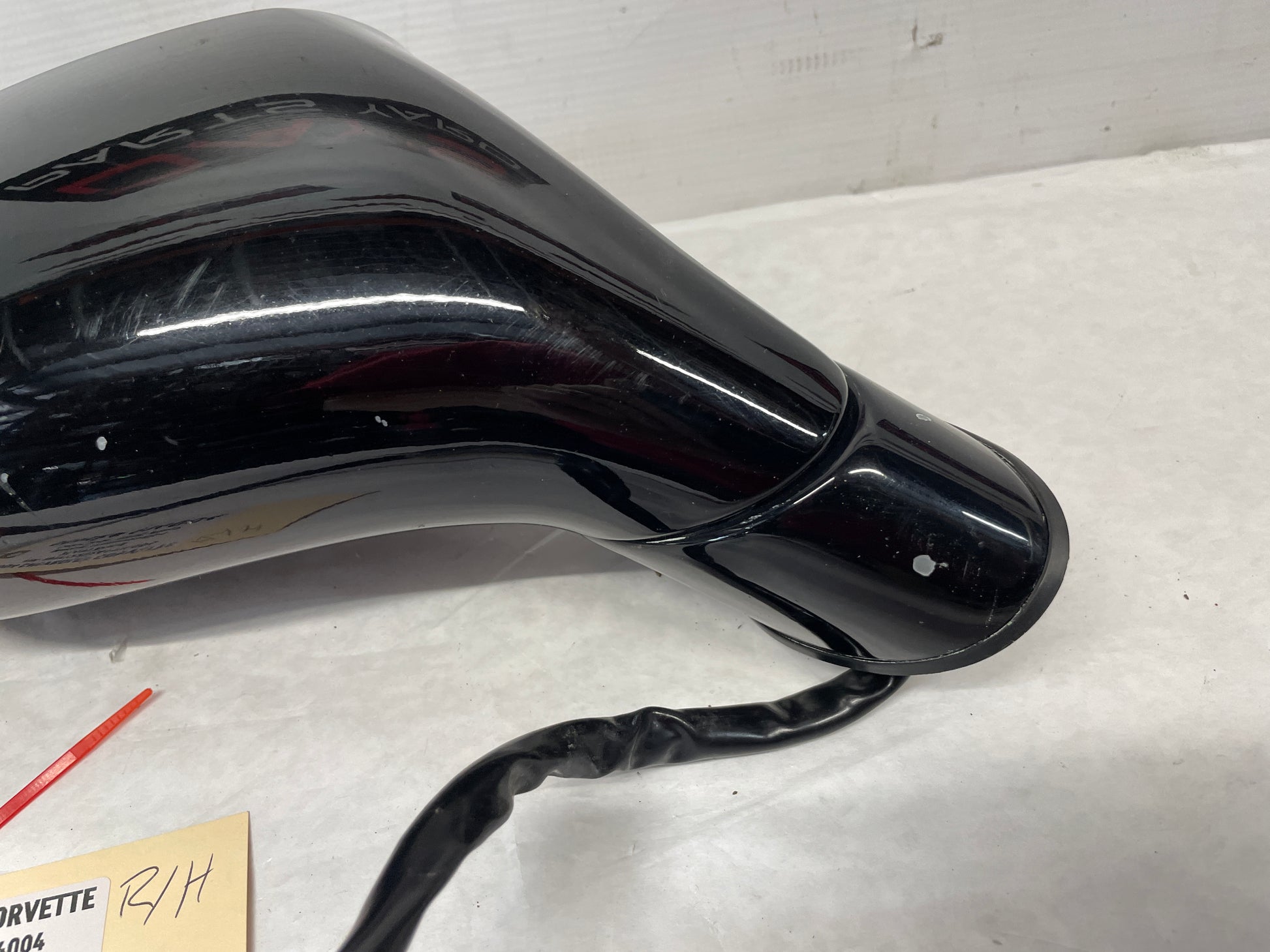 2004 Chevy C5 Corvette RH Passenger Exterior Out Side Mirror Black w/ Memory OEM - Day's Parts Yard