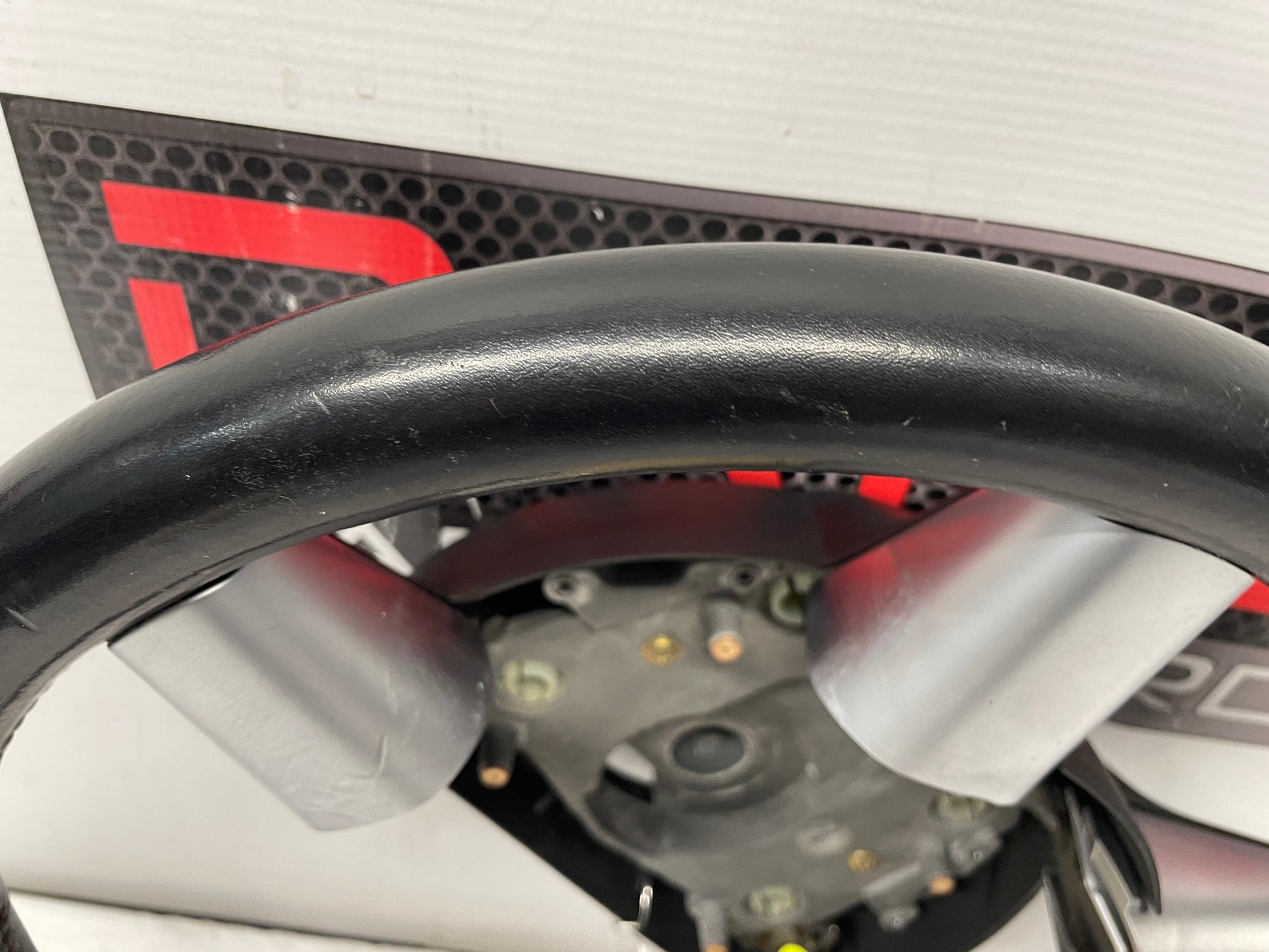 2004 Pontiac GTO Steering Wheel Red Stitching OEM - Day's Parts Yard