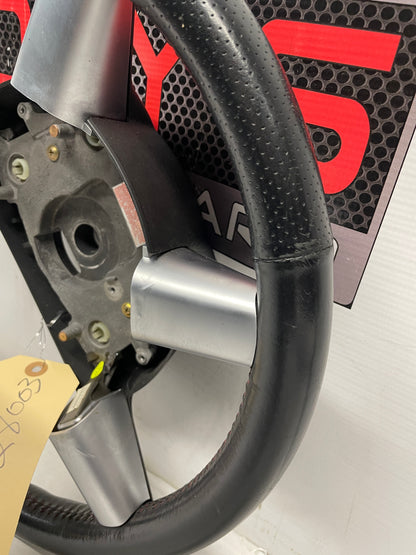 2004 Pontiac GTO Steering Wheel Red Stitching OEM - Day's Parts Yard