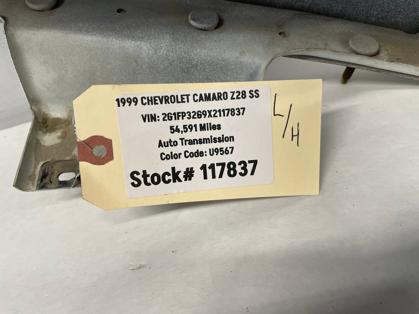 1999 Chevy Camaro Z28 SS LH Driver Fender OEM