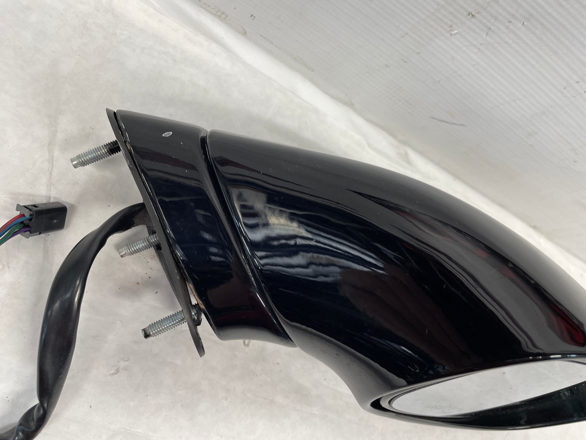 2004 Chevy C5 Corvette RH Passenger Exterior Out Side Mirror Black w/ Memory OEM - Day's Parts Yard