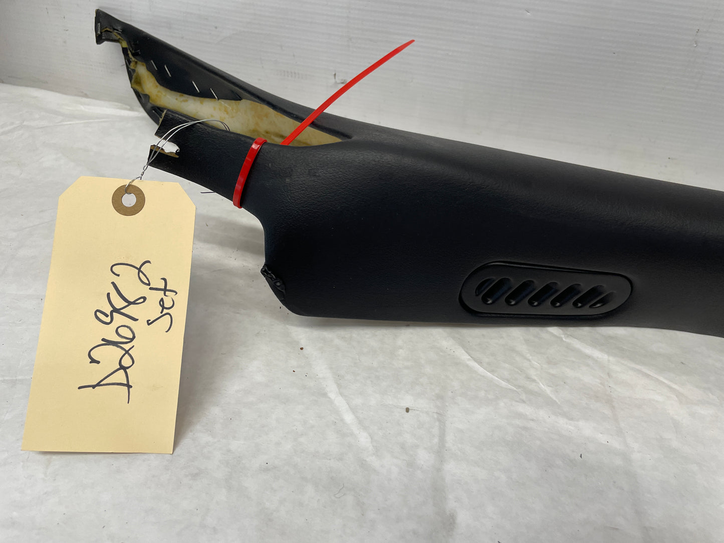 2004 Chevy C5 Corvette Interior A Pillar Trim Moldings RH & LH Black OEM - Day's Parts Yard