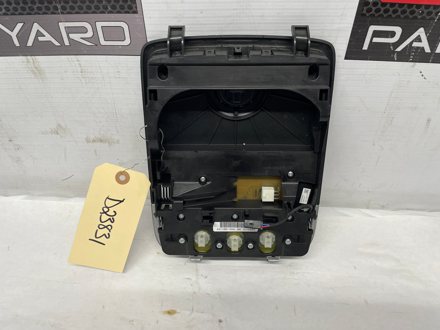 2008 Pontiac G8 GT Over Head Console Roof Dome Light Sunroof Switch Assembly OEM