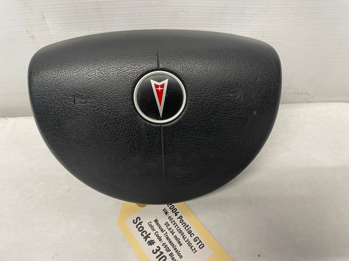 2004 Pontiac GTO Steering Wheel Airbag Air Bag OEM - Day's Parts Yard