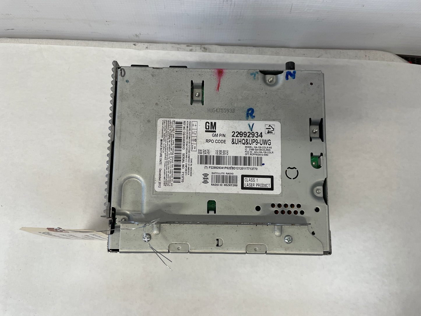 2013 Chevy Camaro ZL1 Radio Receiver CD Player OEM - Day's Parts Yard
