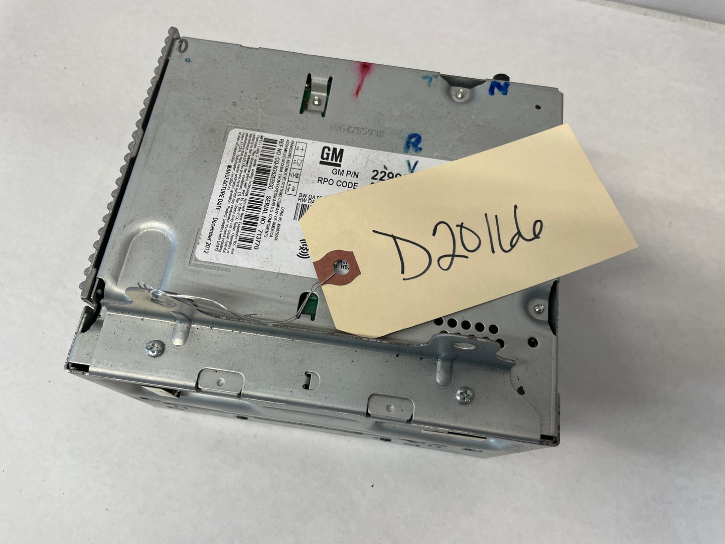 2013 Chevy Camaro ZL1 Radio Receiver CD Player OEM - Day's Parts Yard
