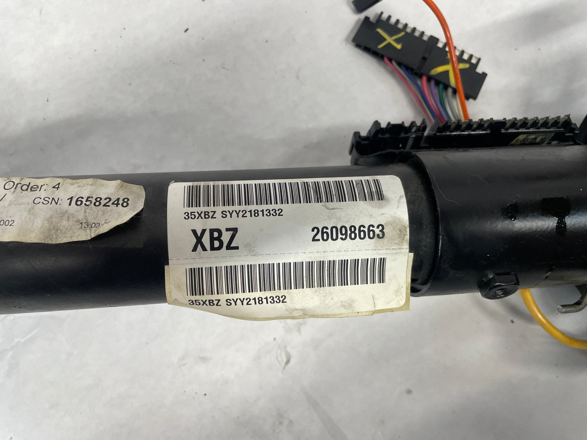 2002 Chevy Camaro Z28 Tilt Steering Column w/ Key OEM - Day's Parts Yard
