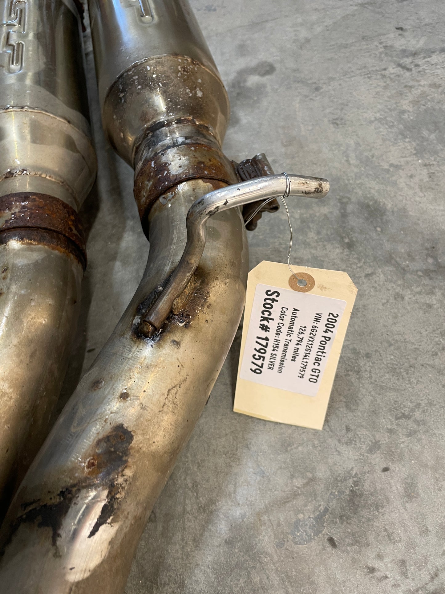 2004 Pontiac GTO SLP Cat Back Exhaust