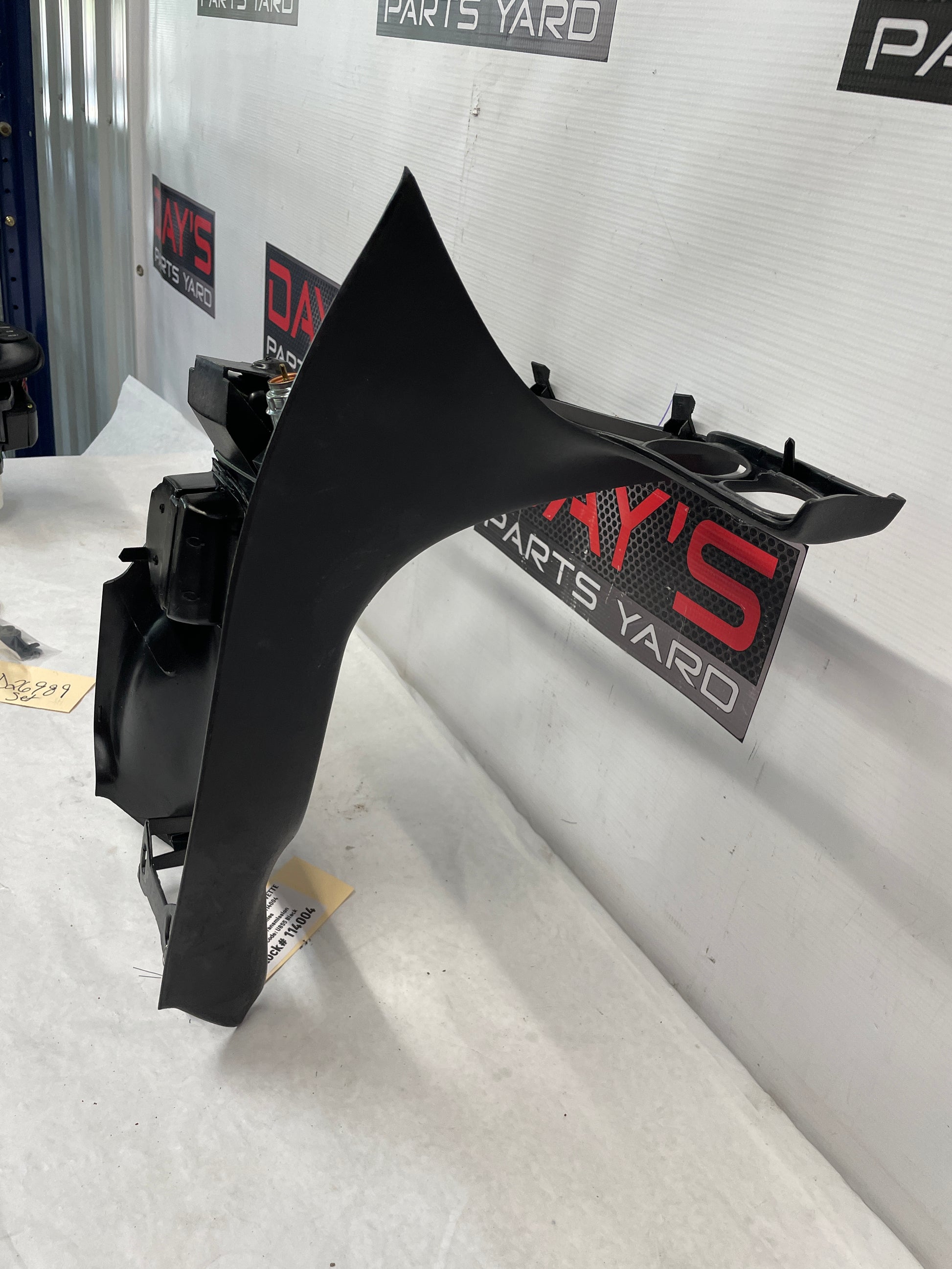 2004 Chevy C5 Corvette Radio Bezel Console Shift Plate Trim Panel Molding OEM - Day's Parts Yard