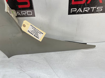 2010 Cadillac CTS-V Sedan LH Driver Titanium Quarter Interior C Pillar Trim Panel OEM