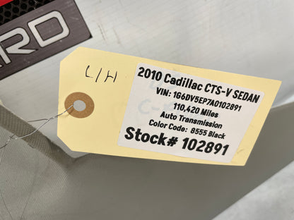 2010 Cadillac CTS-V Sedan LH Driver Titanium Quarter Interior C Pillar Trim Panel OEM