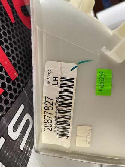 2010 Cadillac CTS-V Sedan LH Driver Titanium Quarter Interior C Pillar Trim Panel OEM