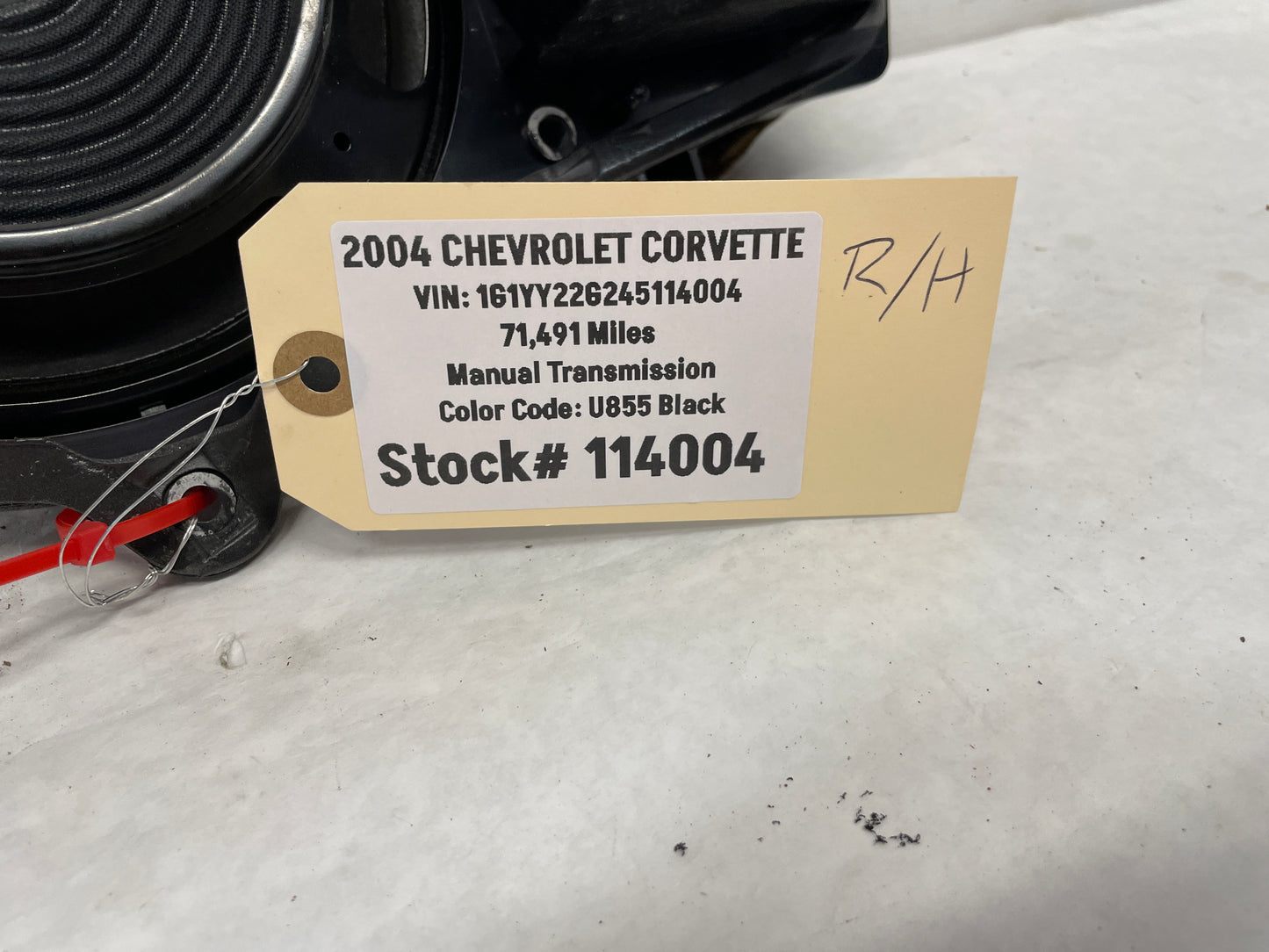 2004 Chevy C5 Corvette RH Passenger Front Door Bose Speaker OEM - Day's Parts Yard