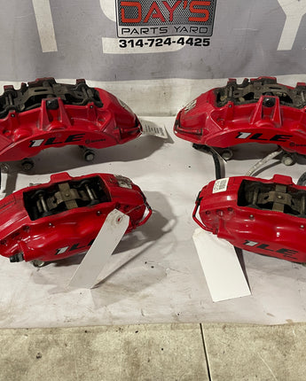 2019 Chevy Camaro ZL1 1LE Brembo Brake Calipers Front and Rear w/ Rotors OEM