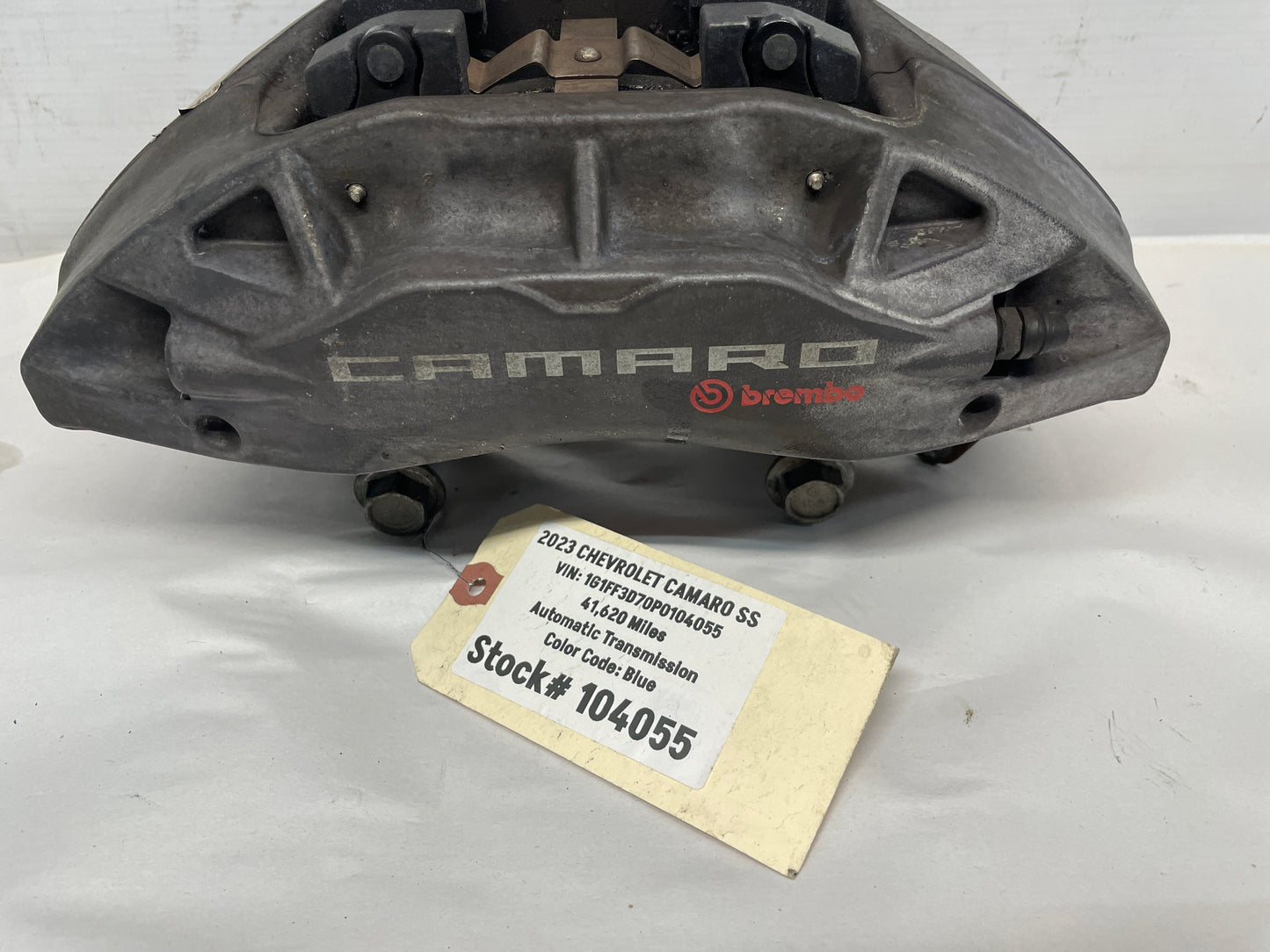 2023 Chevy Camaro SS RH Passenger Front Brembo Brake Caliper OEM