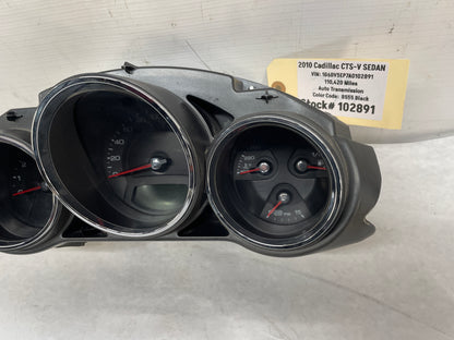 2010 Cadillac CTS-V Gauge Cluster Speedometer Instrument Panel OEM