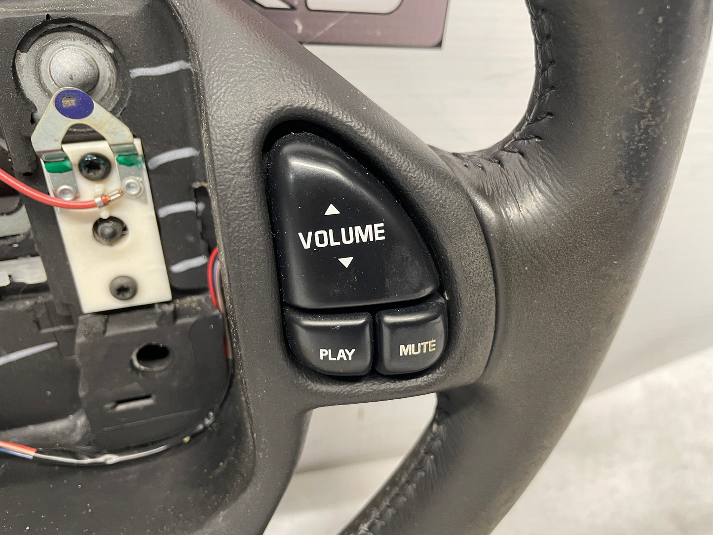 2002 Chevy Camaro Z28  Steering Wheel Ebony Leather OEM - Day's Parts Yard