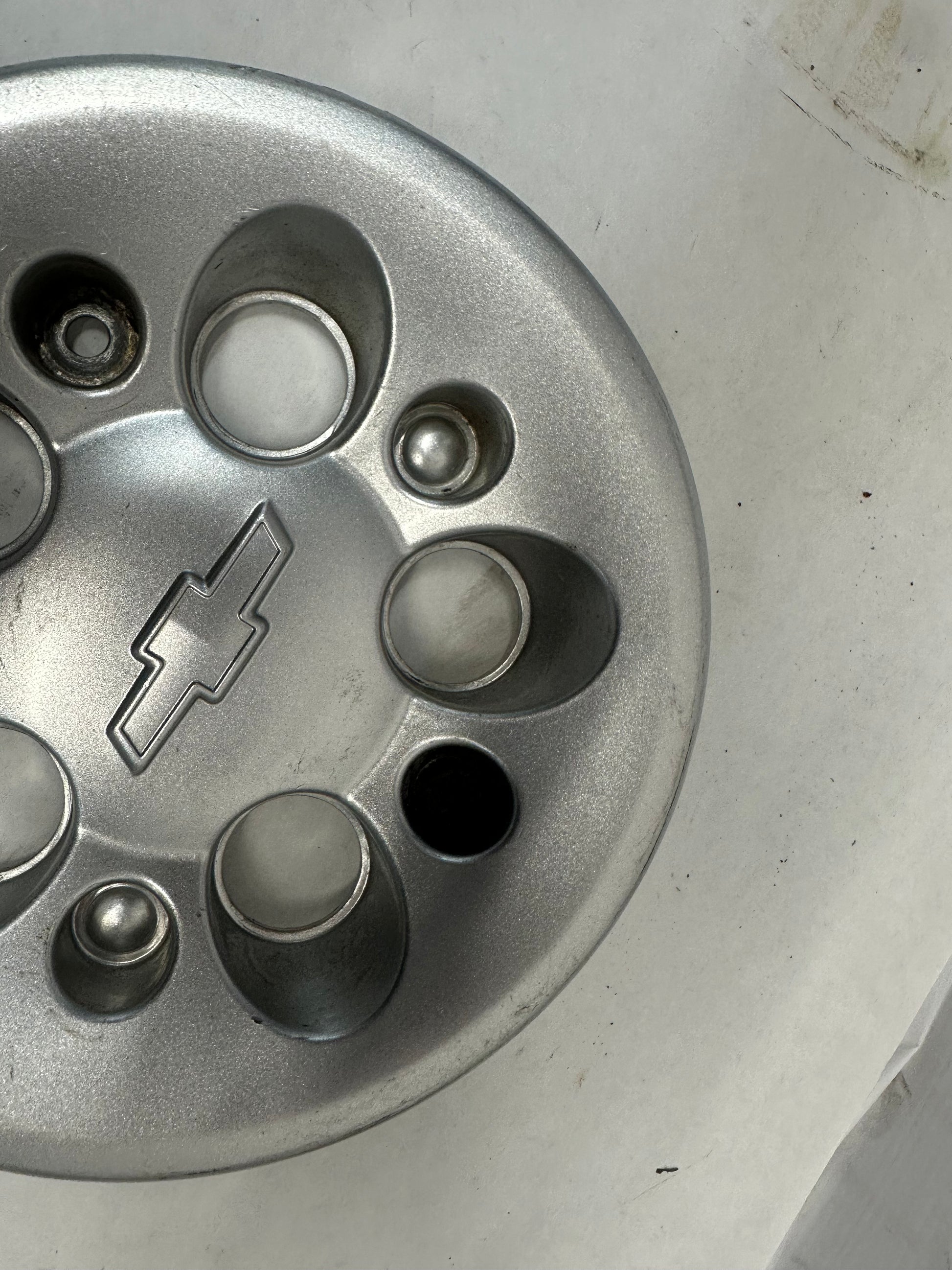 2014 Chevy Caprice PPV Wheel Hub Center Cap Silver OEM - Day's Parts Yard