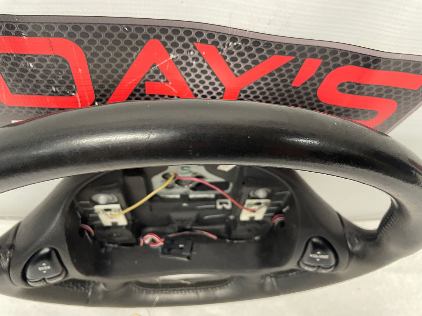2002 Chevy Camaro Z28  Steering Wheel Ebony Leather OEM - Day's Parts Yard