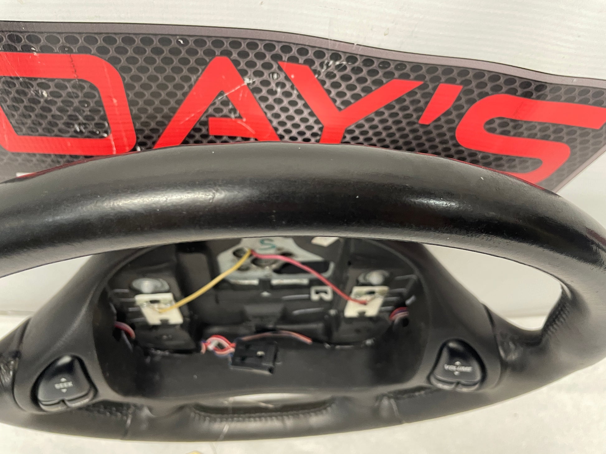 2002 Chevy Camaro Z28  Steering Wheel Ebony Leather OEM - Day's Parts Yard