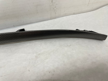 2010 Cadillac CTS-V Sedan Carbon Fiber Dash Console Trim Panel Molding Inserts OEM