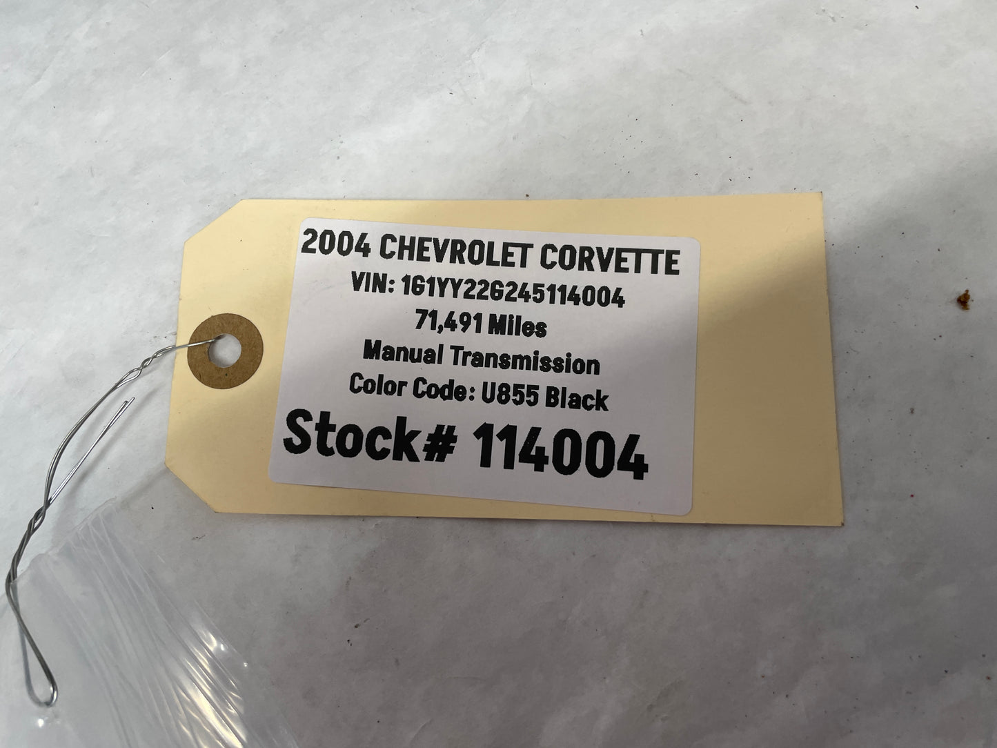 2004 Chevy C5 Corvette Leather Shifter Boot w/ Knob OEM - Day's Parts Yard