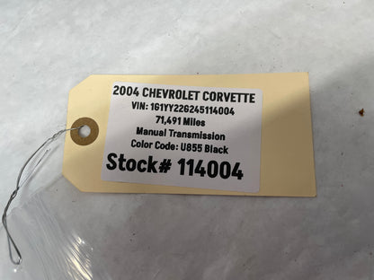 2004 Chevy C5 Corvette Leather Shifter Boot w/ Knob OEM - Day's Parts Yard