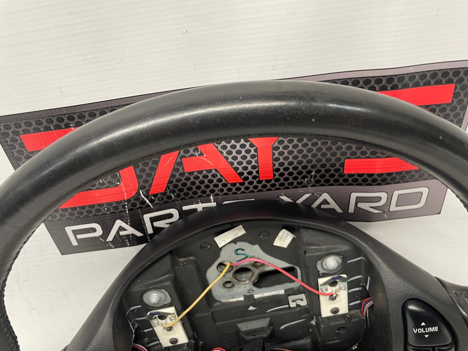 2002 Chevy Camaro Z28  Steering Wheel Ebony Leather OEM - Day's Parts Yard