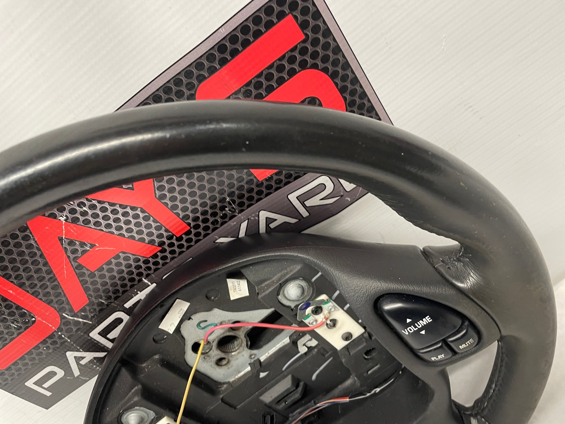 2002 Chevy Camaro Z28  Steering Wheel Ebony Leather OEM - Day's Parts Yard