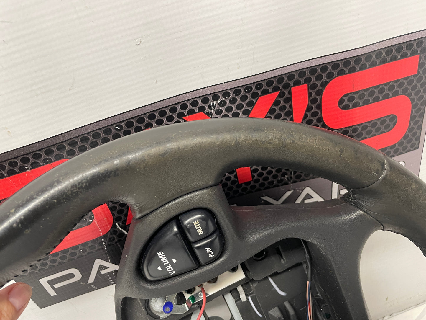2002 Chevy Camaro Z28  Steering Wheel Ebony Leather OEM - Day's Parts Yard