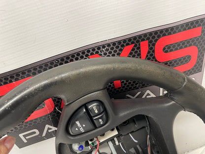 2002 Chevy Camaro Z28  Steering Wheel Ebony Leather OEM - Day's Parts Yard