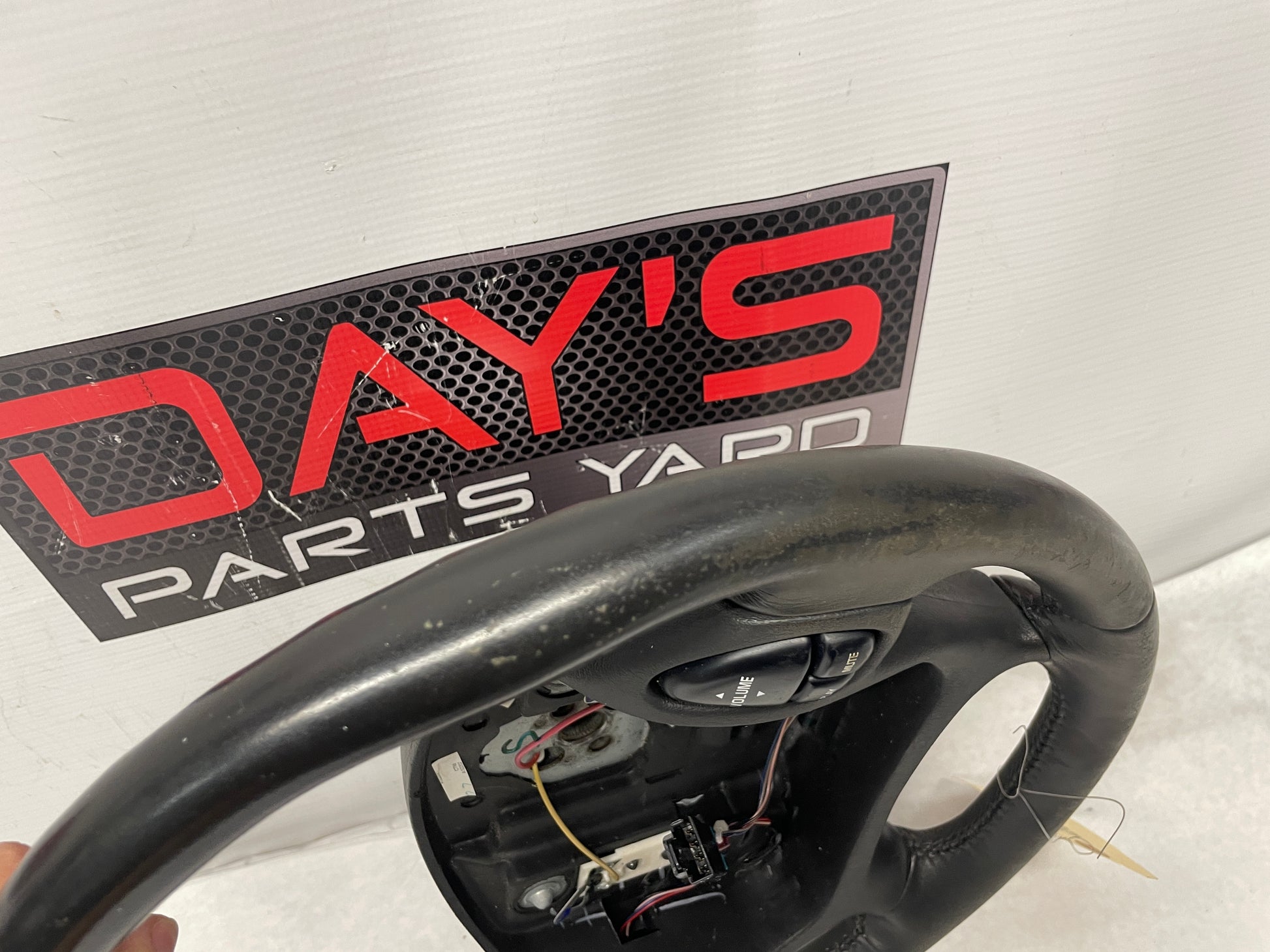 2002 Chevy Camaro Z28  Steering Wheel Ebony Leather OEM - Day's Parts Yard