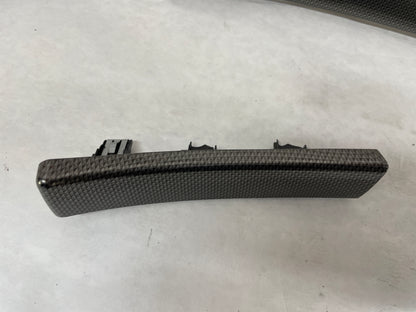 2010 Cadillac CTS-V Sedan Carbon Fiber Dash Console Trim Panel Molding Inserts OEM