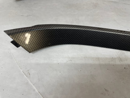 2010 Cadillac CTS-V Sedan Carbon Fiber Dash Console Trim Panel Molding Inserts OEM