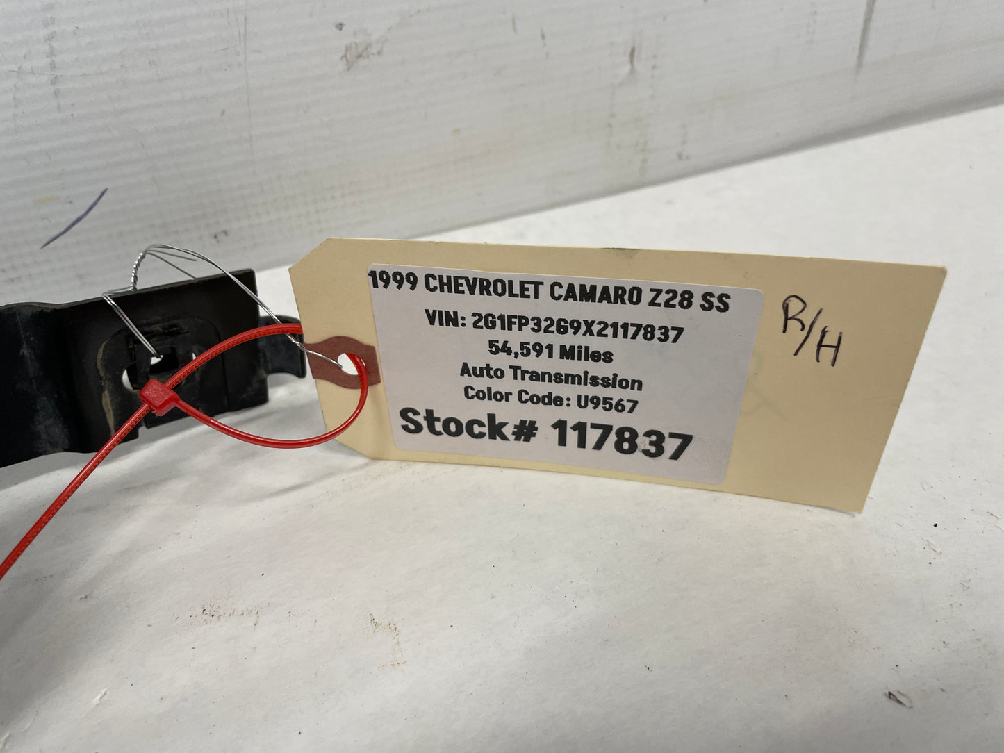1999 Chevy Camaro Z28 SS RH Passenger Fog Light Lamp OEM
