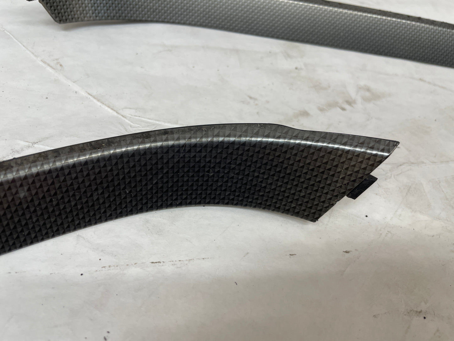 2010 Cadillac CTS-V Sedan Carbon Fiber Dash Console Trim Panel Molding Inserts OEM