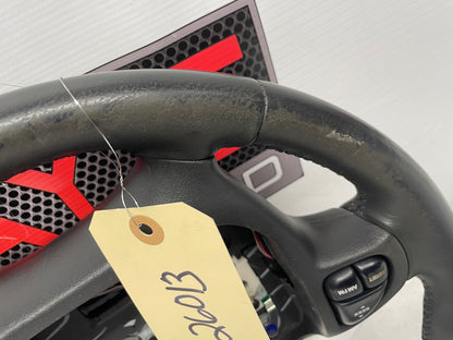 2002 Chevy Camaro Z28  Steering Wheel Ebony Leather OEM - Day's Parts Yard