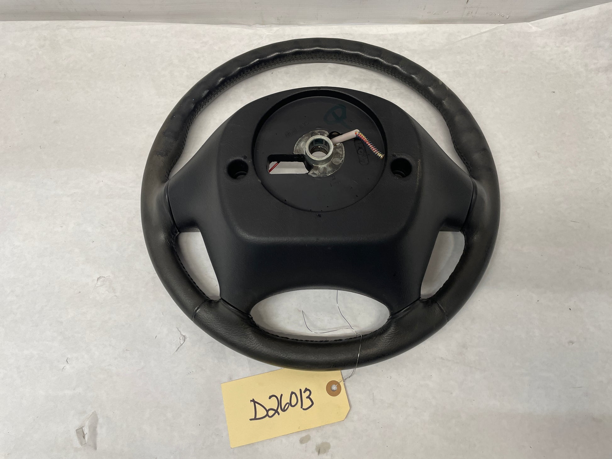 2002 Chevy Camaro Z28  Steering Wheel Ebony Leather OEM - Day's Parts Yard