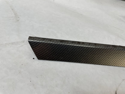 2010 Cadillac CTS-V Sedan Carbon Fiber Dash Console Trim Panel Molding Inserts OEM