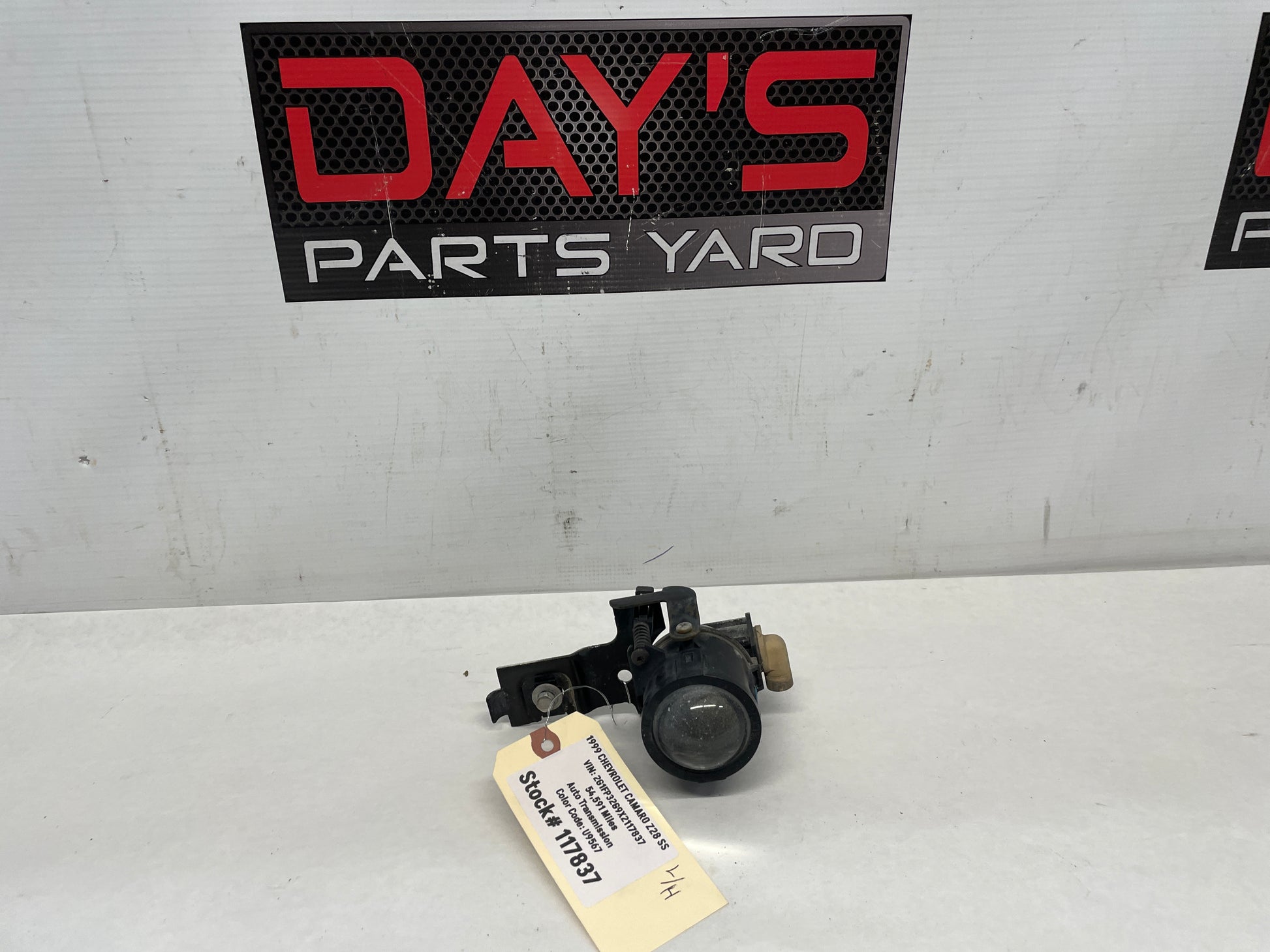 1999 Chevy Camaro Z28 SS LH Driver Fog Light Lamp OEM - Day's Parts Yard